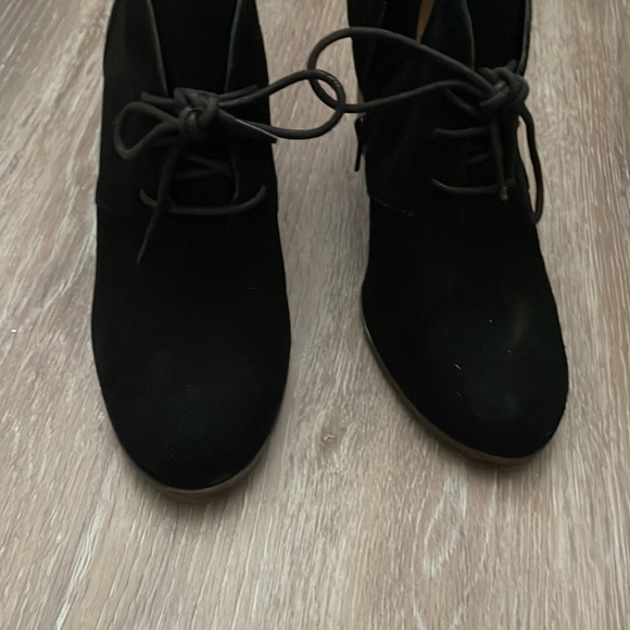 Suede leather wedges - Picture 2 of 7